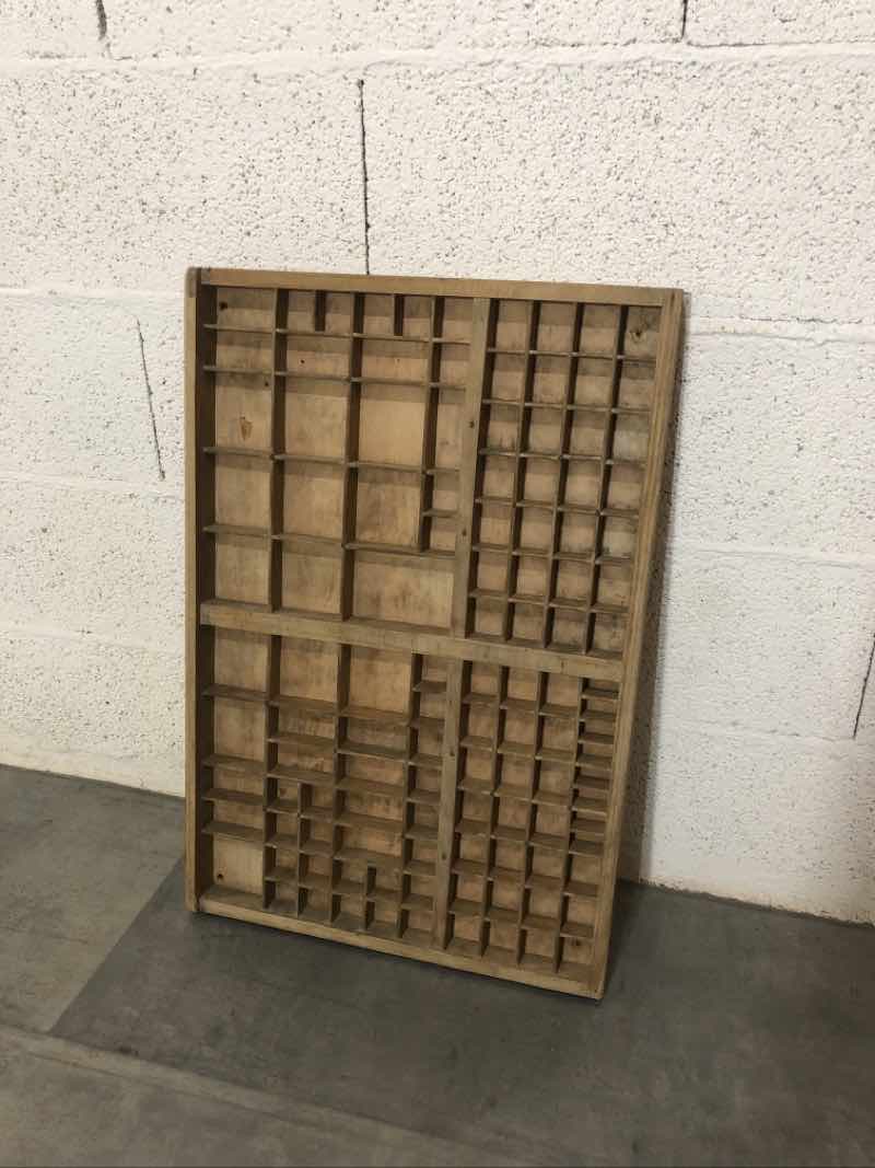 Old printing locker