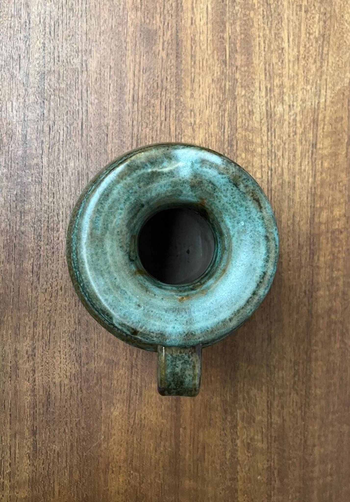 Mid-century pottery vase from the 1960s.
