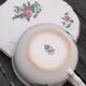 Cup and saucer lunch of lunéville, model fine lamp lamp