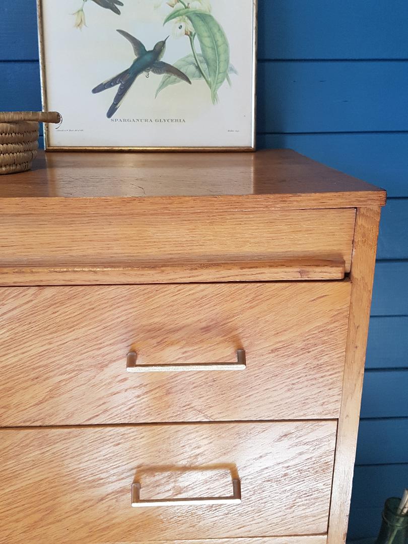 Commode 4 tiroirs années 60