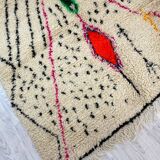 Handmade moroccan berber carpet 260 x 160 cm