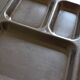Set of 2 vintage 70's meal trays