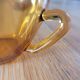 2 tasses à thé en verre ambré  Vereco