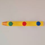 Pencil wall coat rack