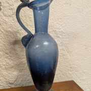Antique Murano glass jug Seguso Scavo