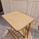 Rattan side table * Magazine rack