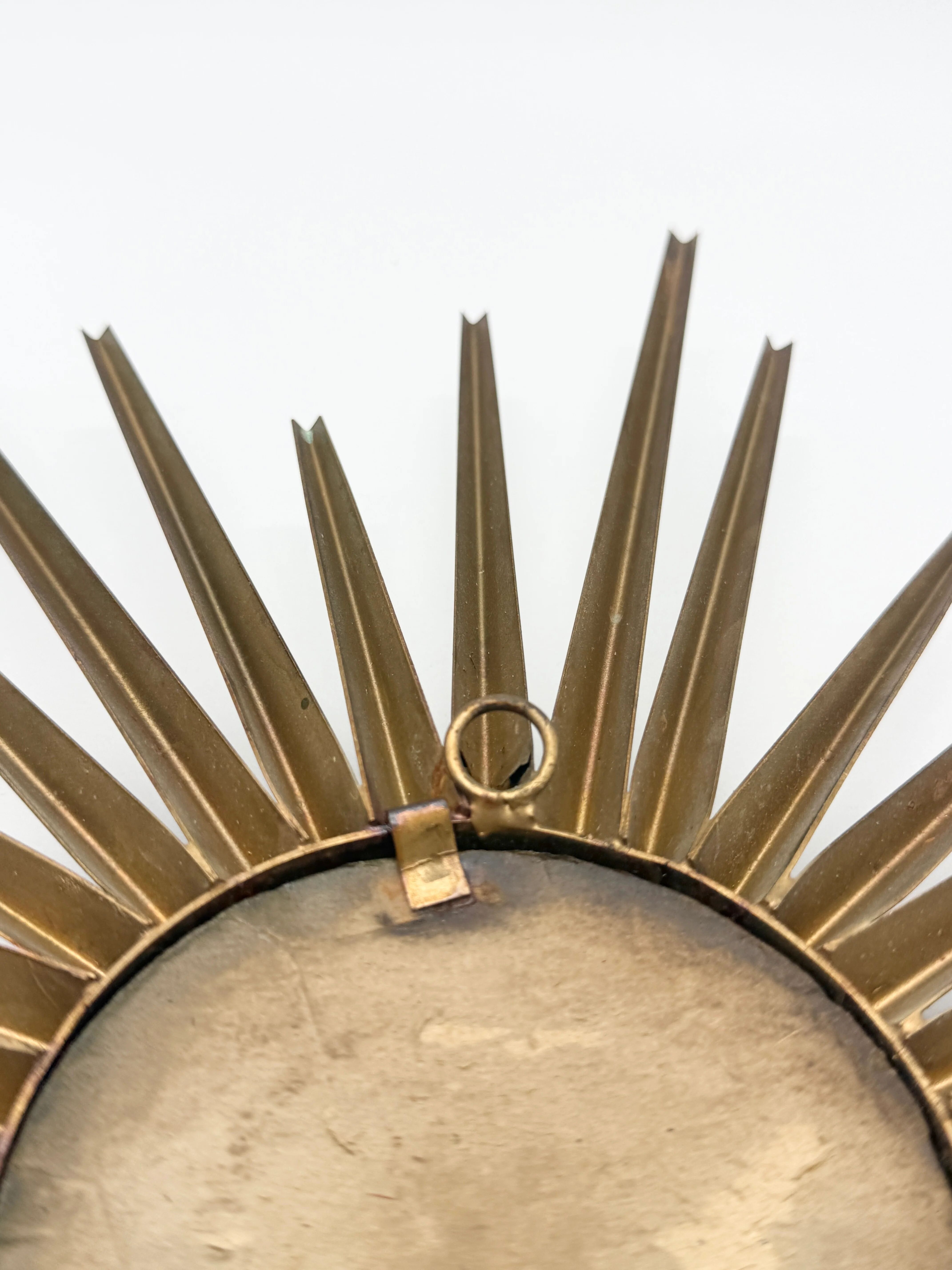 Miroir "Soleil" Chaty Vallauris, France, 1950s
