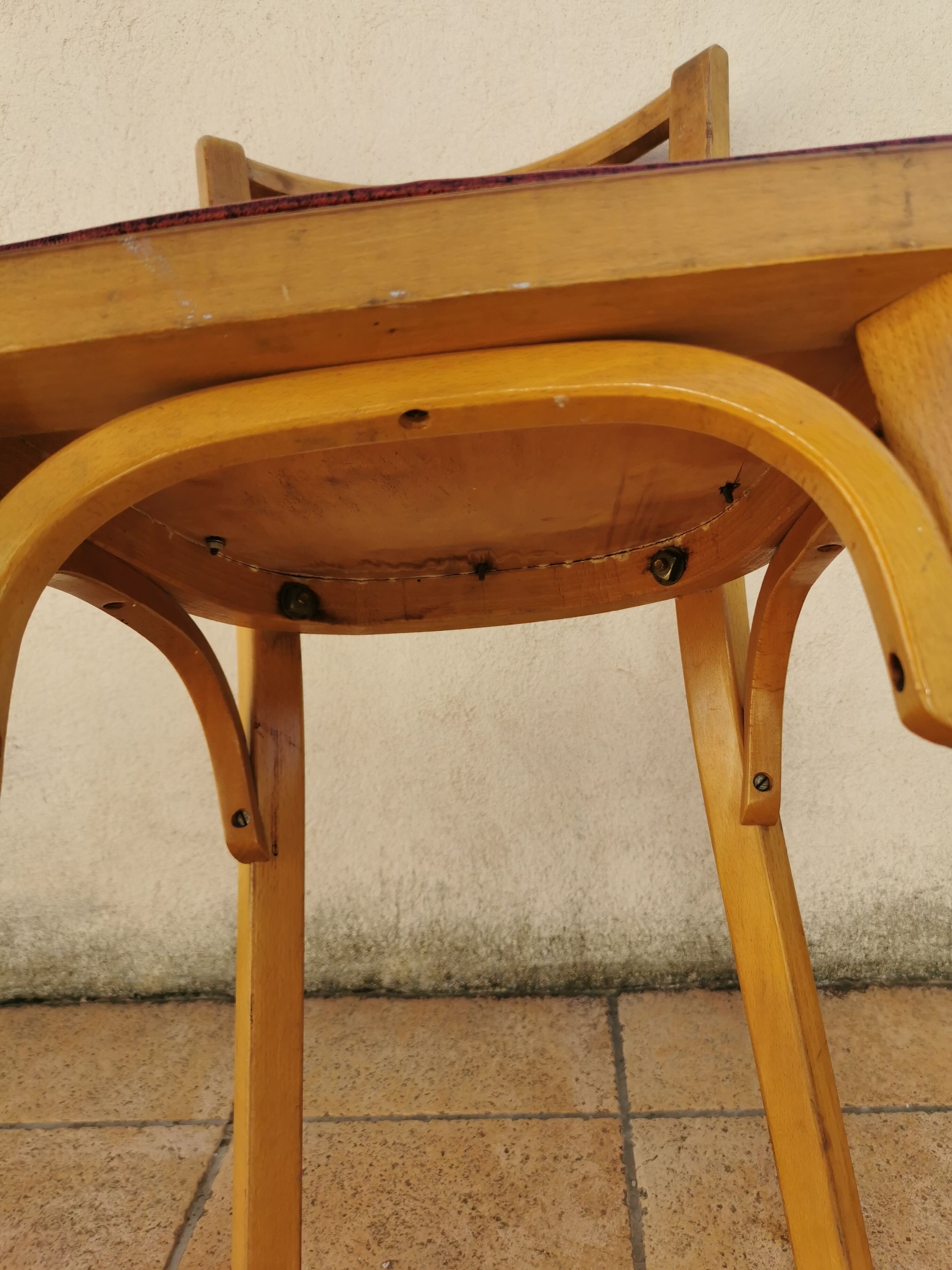 Paire de chaises baumann