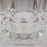 Verres à whisky "tube" cristal d'Arques Tuileries Villandry