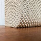 Perforated metal shelf from the mid-century, 1950s.