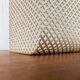 Perforated metal shelf from the mid-century, 1950s.