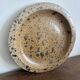 Vintage dessert plate in stoneware Origin Le Puisaye – 1970s