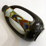 Vase amphora faience mate