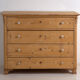 Commode ancienne en pin massif – Commode rustique européenne sculptée – circa 1900
