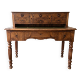 Bureau à gradins Louis Philippe en noyer