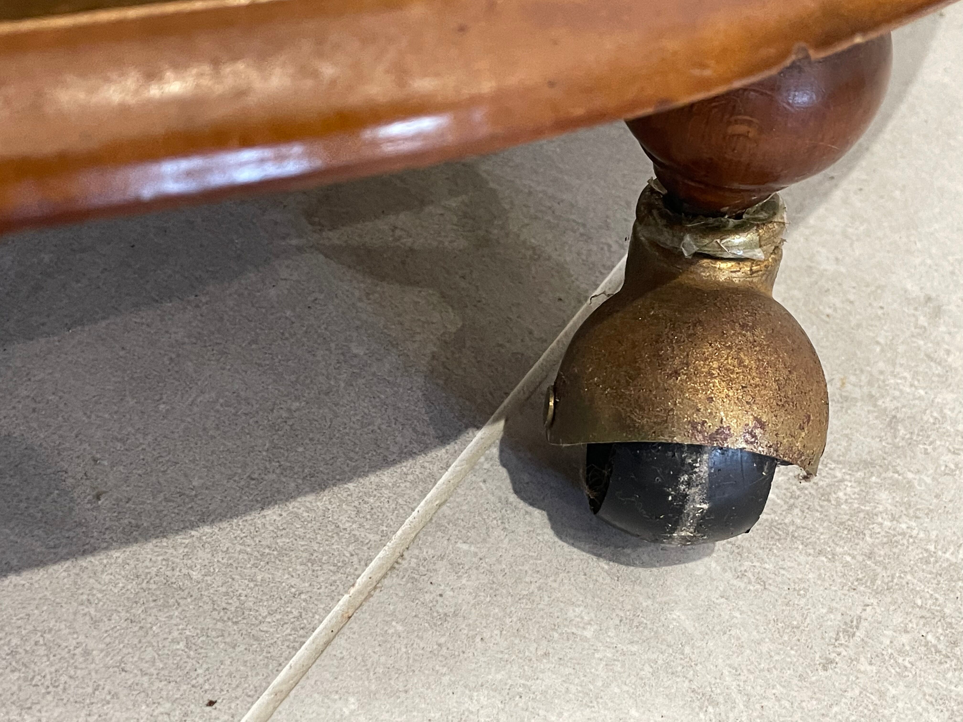 Vintage world map bar, globe