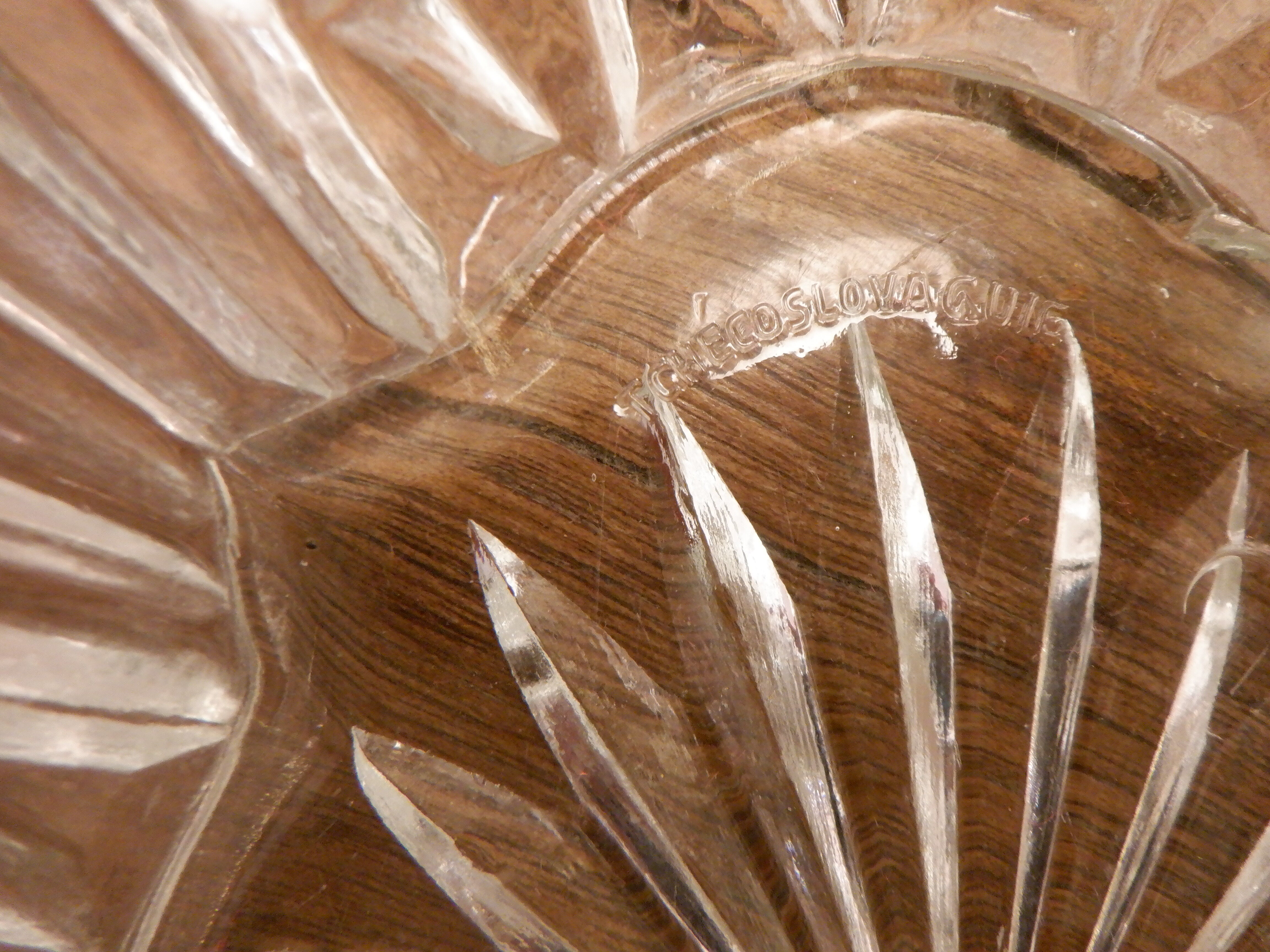 Bohemian crystal cup