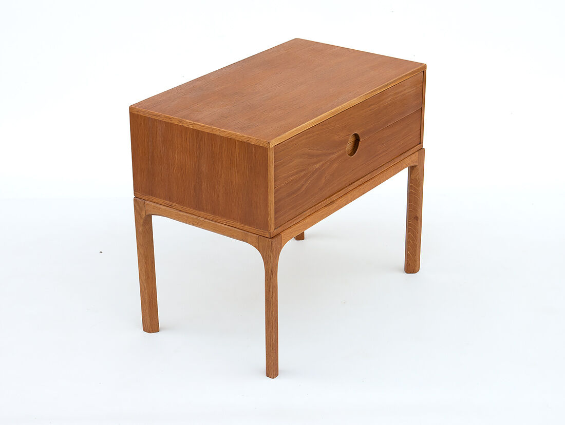 Danish Oak Console by Kai Kristiansen for Aksel Kjersgaard