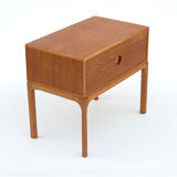 Console en chêne danois par Kai Kristiansen pour Aksel Kjersgaard