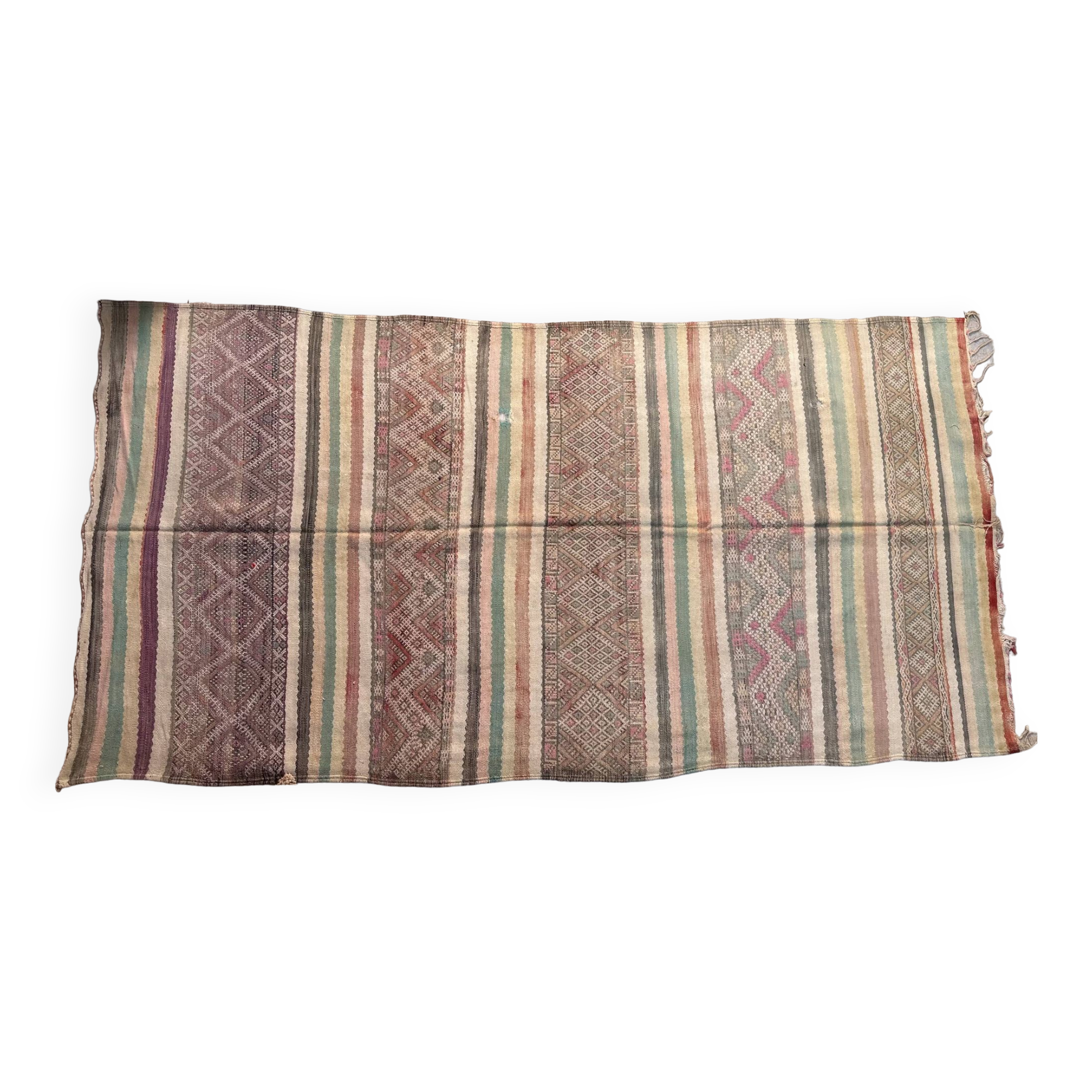 Moroccan Kilim Zayan Rug - 350 x 180 cm