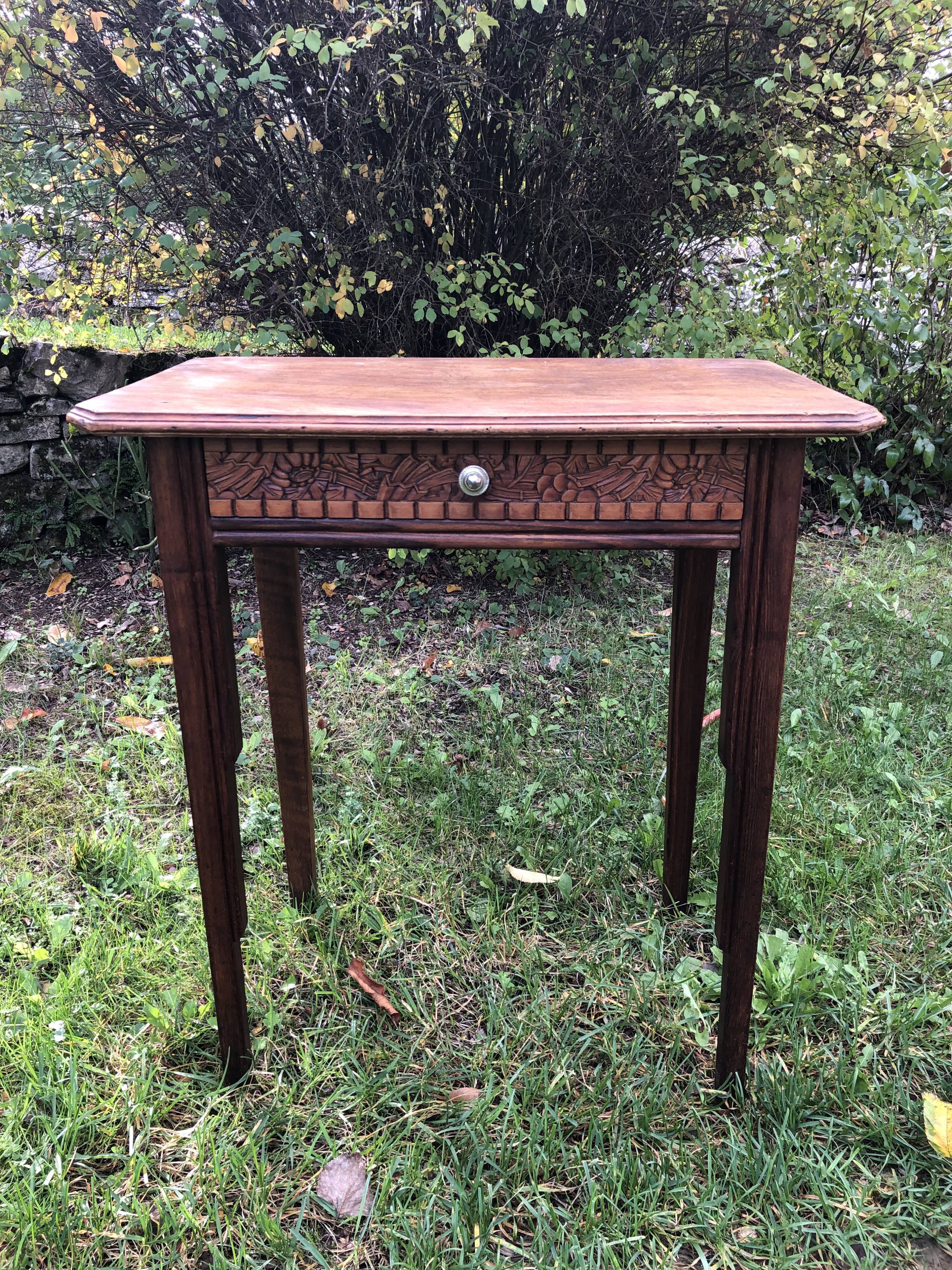 Art Deco side table