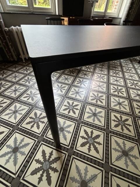 Black table Scandinavian model T12 HAY