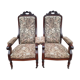 Paire de fauteuils style Louis Philippe