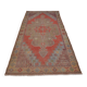 Red & Beige Turkish Handmade Rug sku 2406