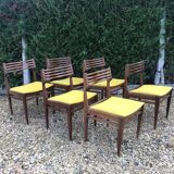 6 Scandinavian chairs 60s