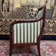 Empire Mahogany Armchair - Bergère