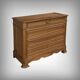 Commode en noyer, style Louis-Philippe – 1900