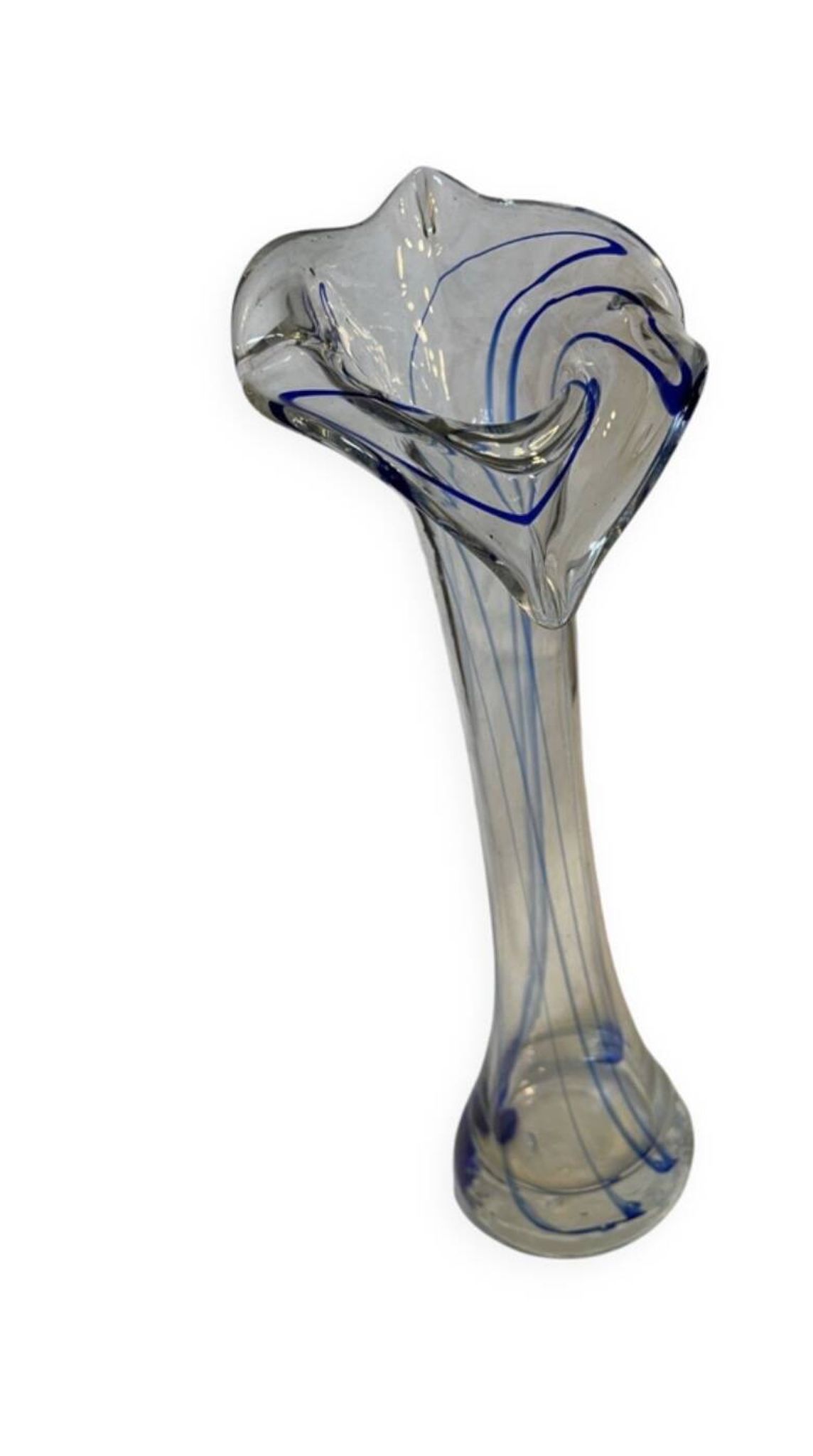 Vintage blown glass vase