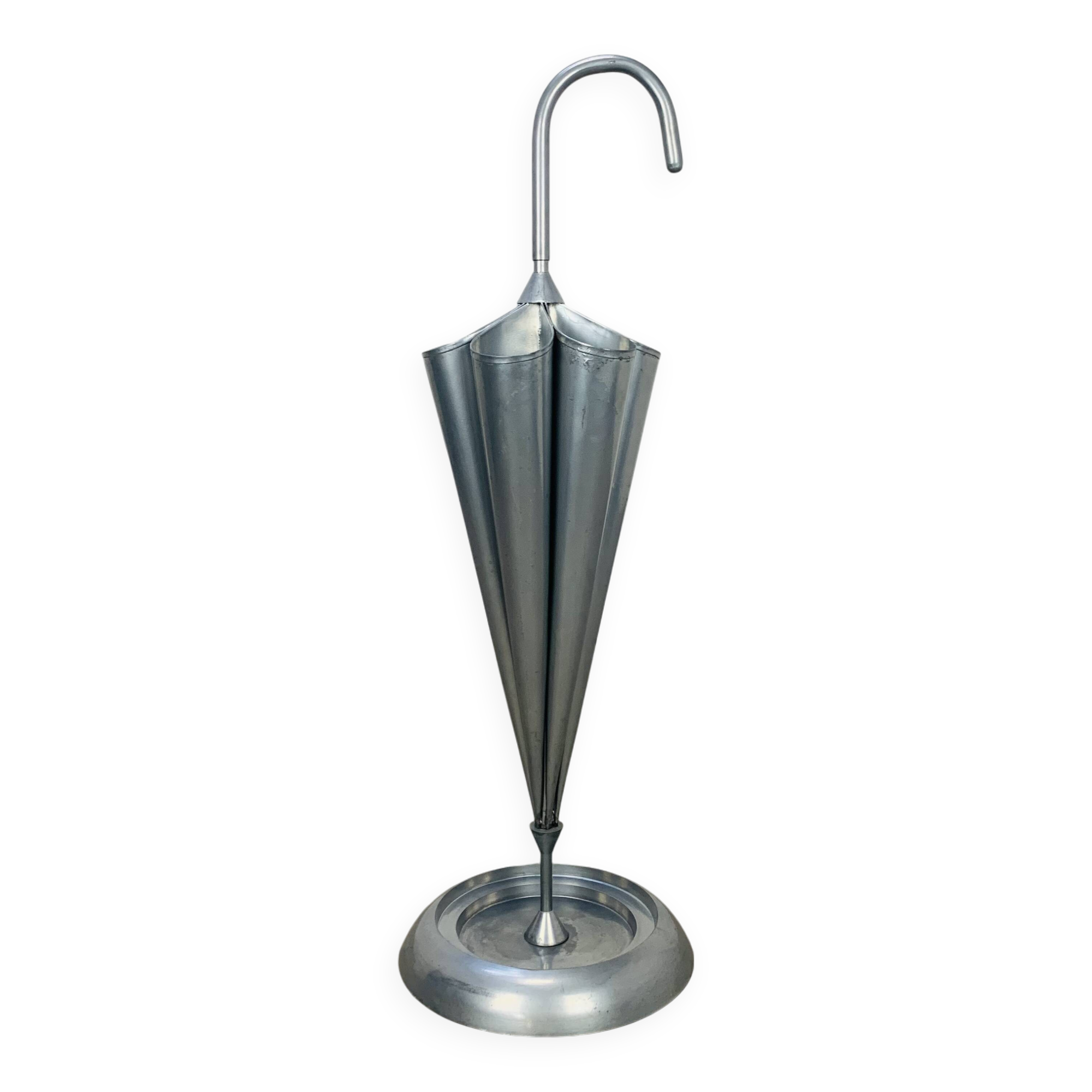 Porte parapluie métal gris 97 cm