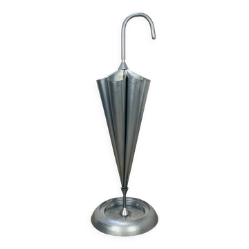 Gray metal umbrella stand 97 cm