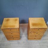 Pair of leather cardboard makers