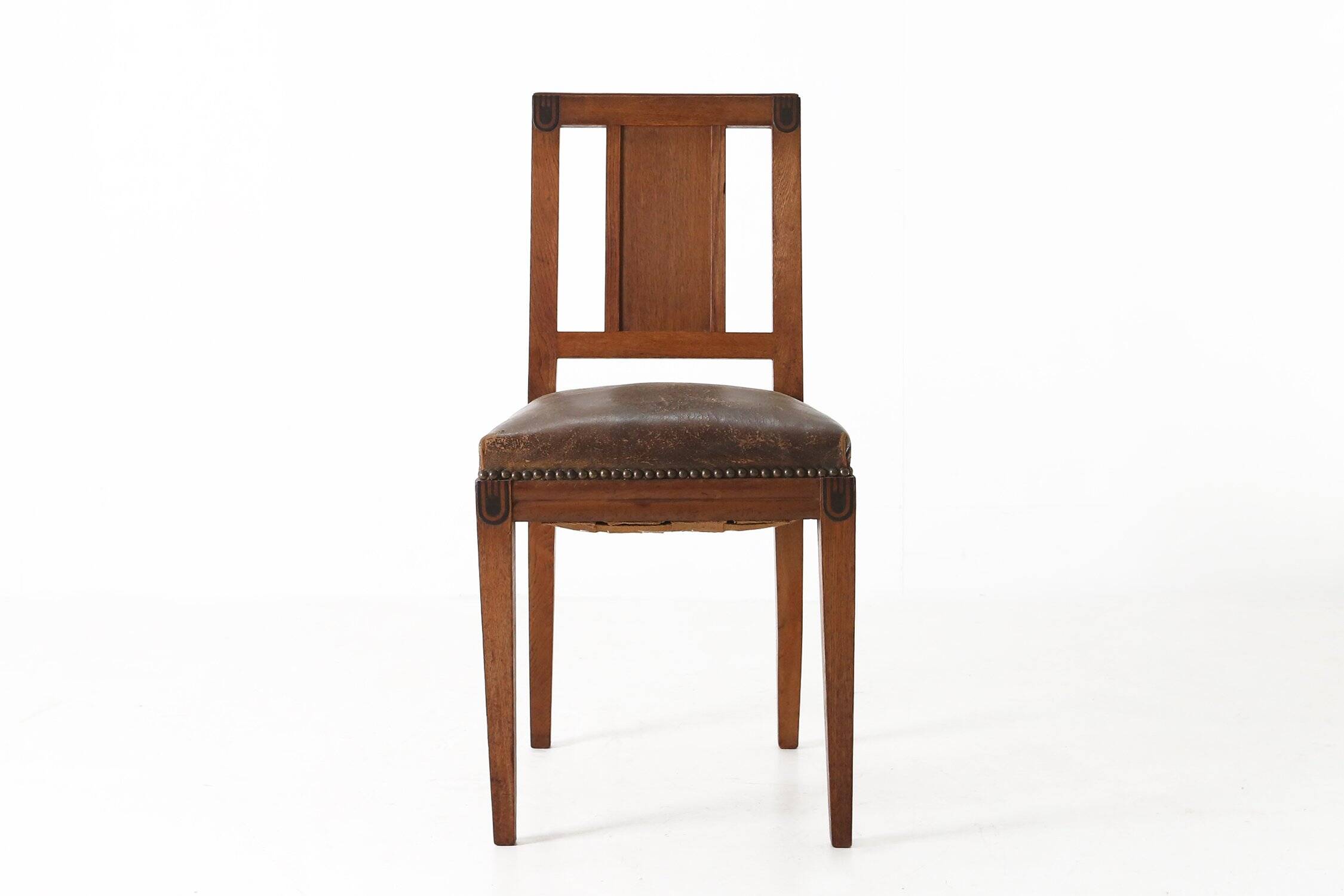 Art Deco Side Chair by Maurice Dufréne, France ca. 1925