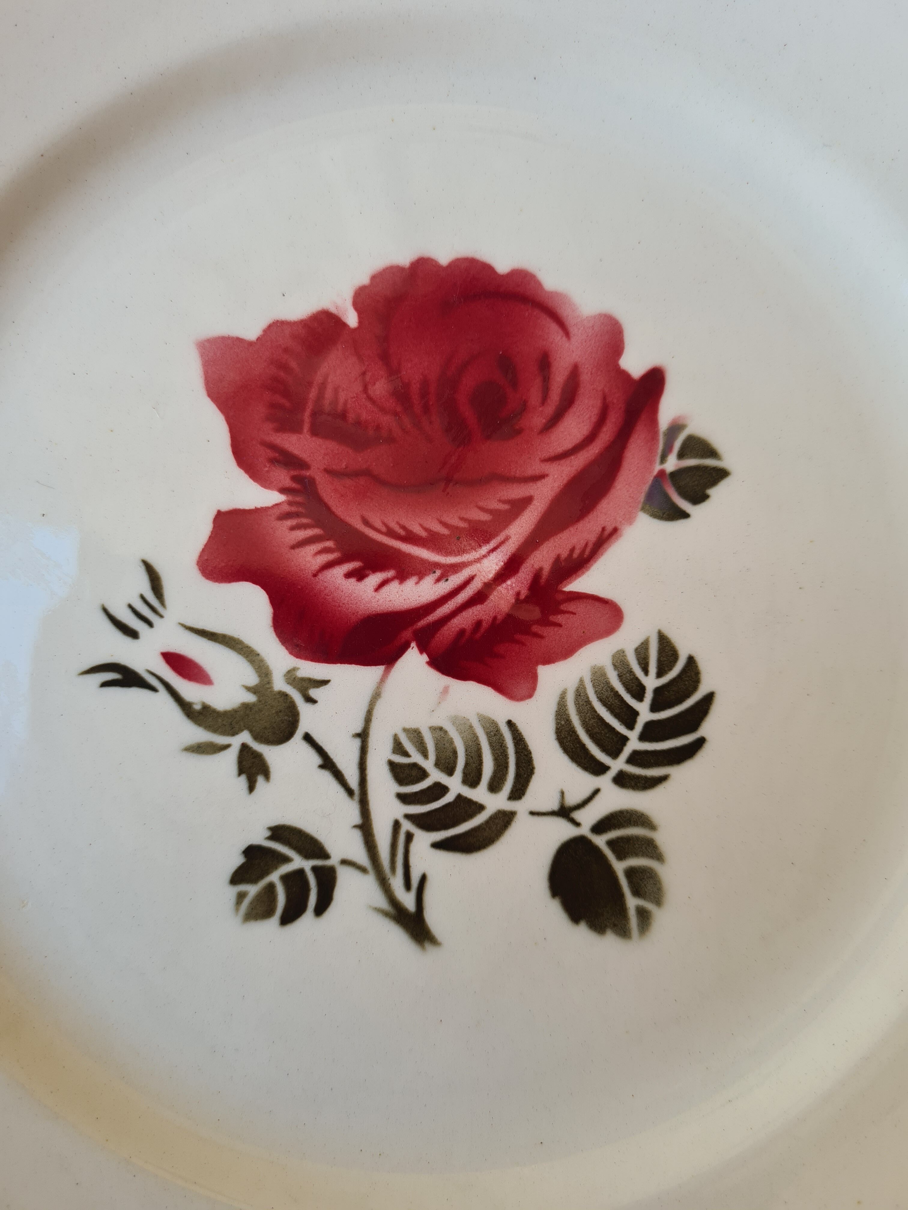 Badonviller service Germaine 6 flat plates