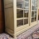 Country Classic oak Bookcase with sliding doors