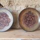 Duo of Savoy pottery - stoneware dishes from Frangy