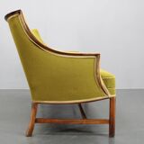 1950s Danish 2-seater sofa by Frits Henningsen