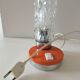 Vintage orange lamp