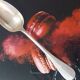10 dessert spoons White Silver Metal