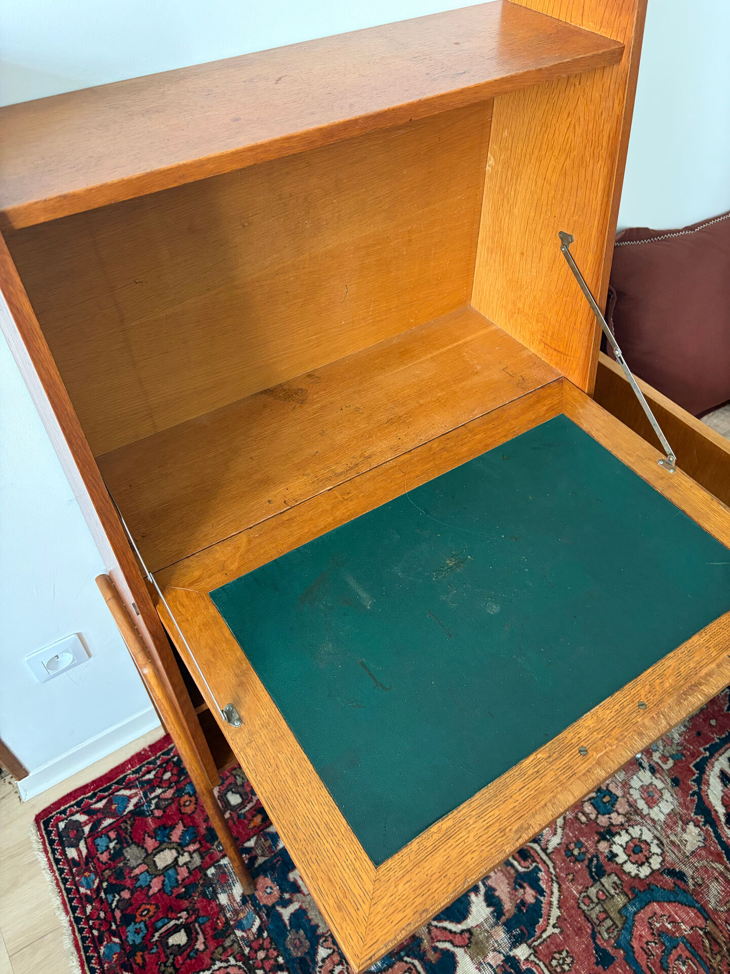 Bureau secrétaire vintage style scandinave 60’s