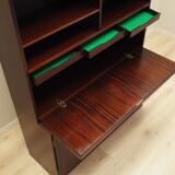 Mahogany bookcase, Danish design, 1970s, manufacture: Omann Jun