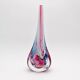 Oball Murano Vase - Sommerso - 24k Gold - Labeled - H30cm/1.17kg