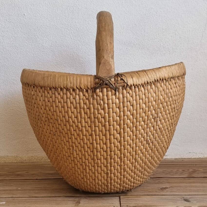 Old Chinese rice basket, Wabi Sabi