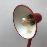 Red desk lamp with pencil holder 80/90'
