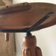 Fauteuil Thonet pivotant en bois