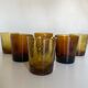 Set de 6 verres de Biot 1960
