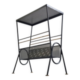 Table d'appoint porte-revues vintage 1950